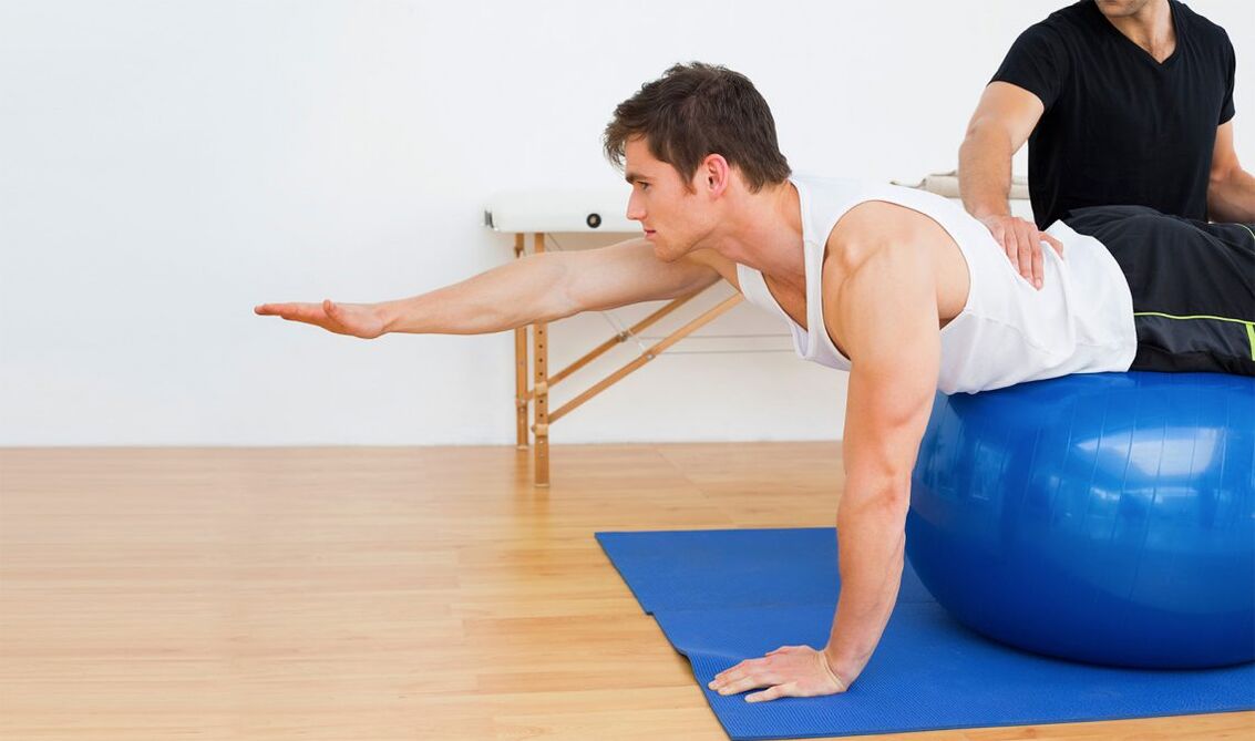 Therapeutic exercises that help a man with lower back pain